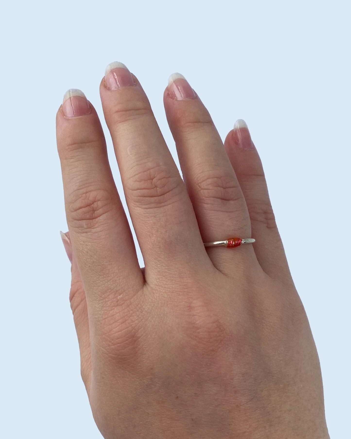 Anillo gotita color - Mi tienda