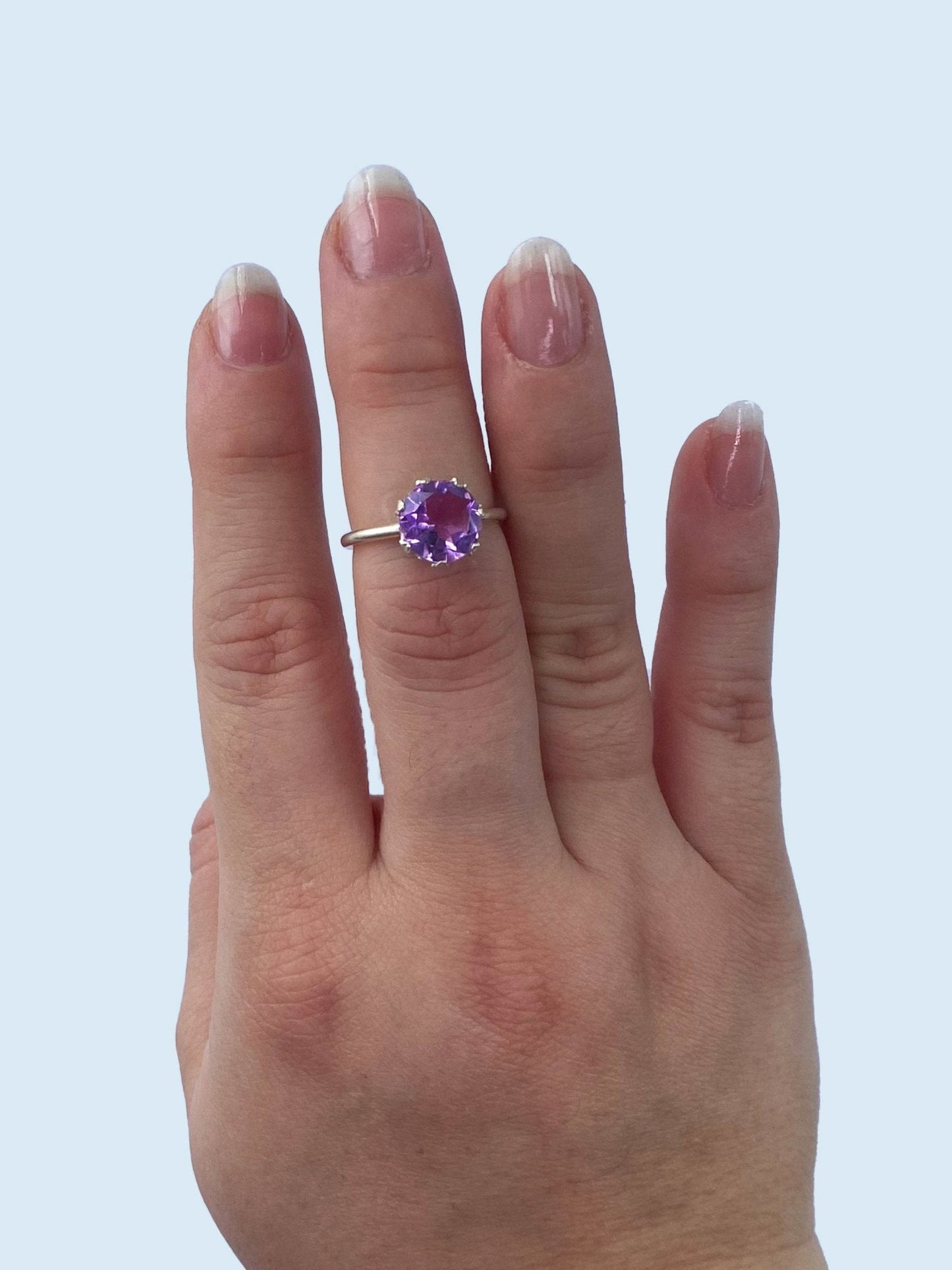 Anillo amatista - Mi tienda