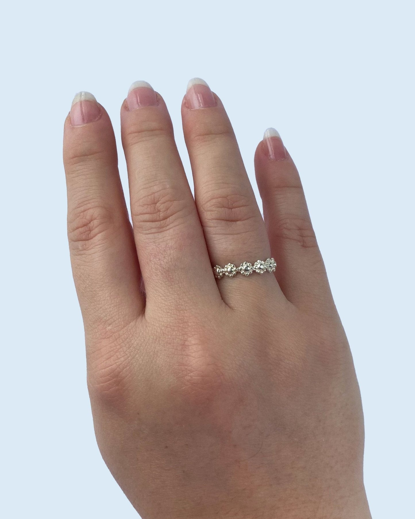 Anillo flores - Mi tienda