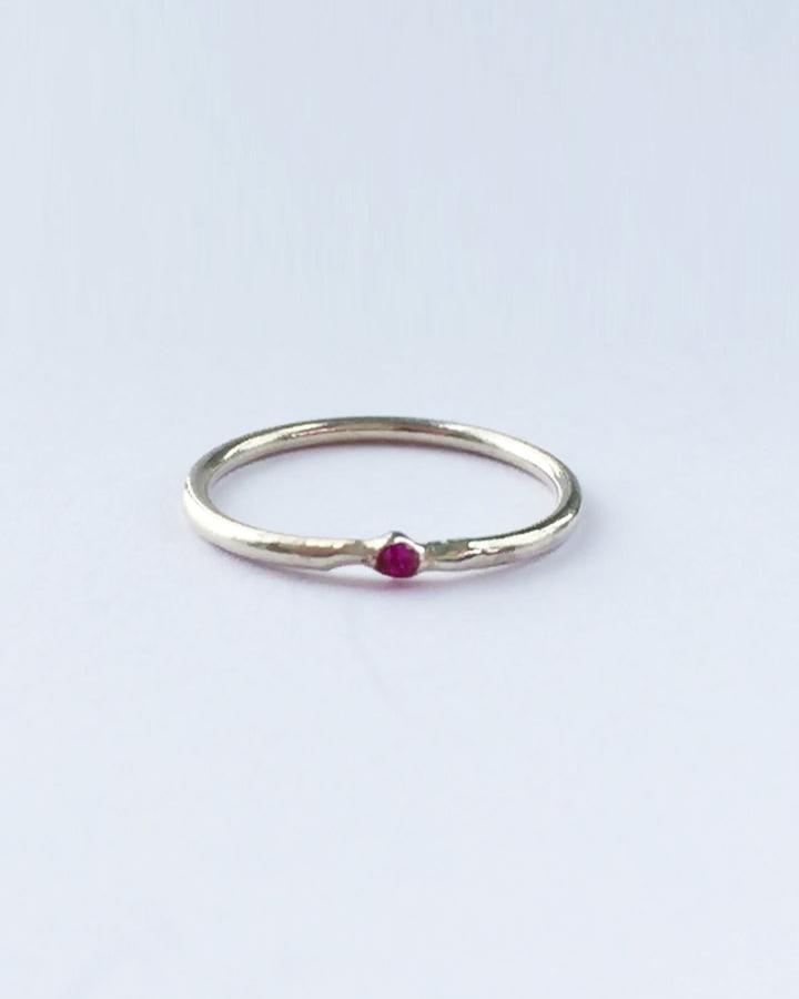 Anillo gotita color - Mi tienda