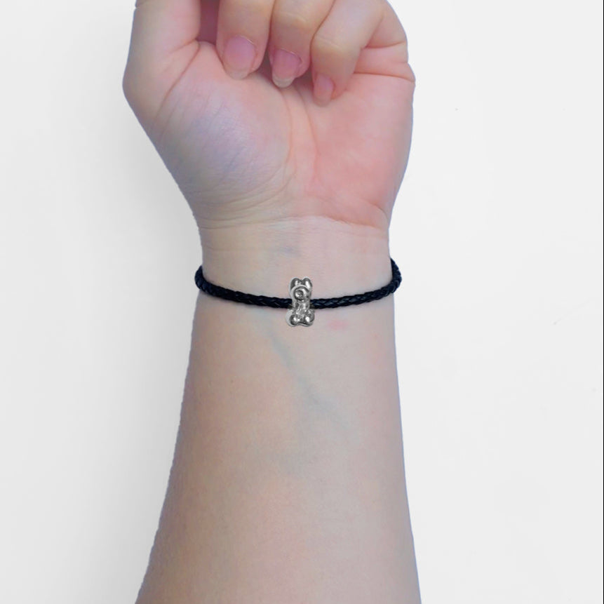 Perro acostado globito charm - Mi tienda