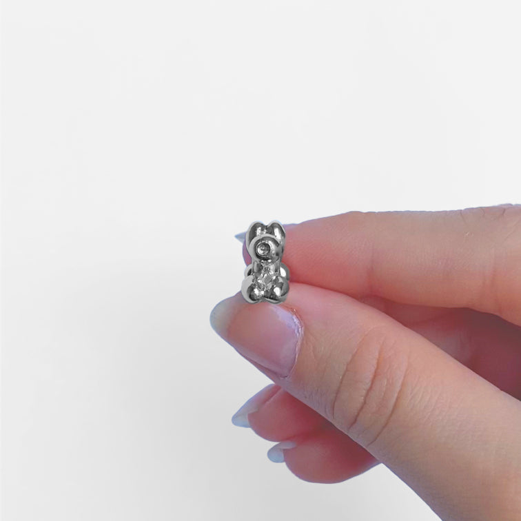 Perro acostado globito charm - Mi tienda