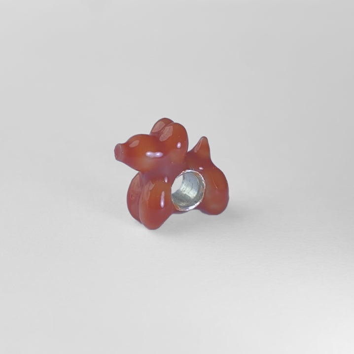 Perro globito charm