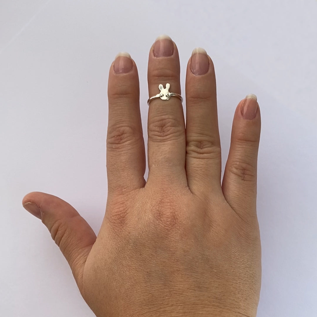 Anillo conejo mamá & hija - Mi tienda