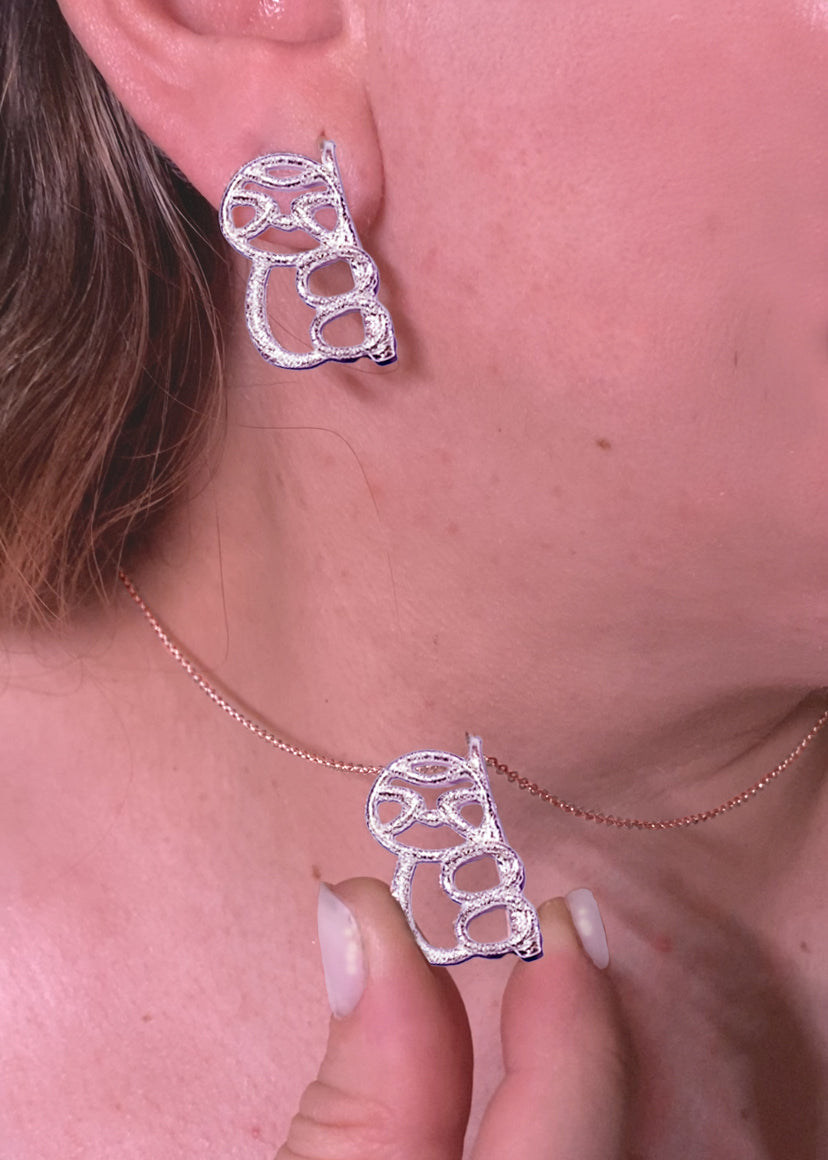 Aretes Sloth - Mi tienda