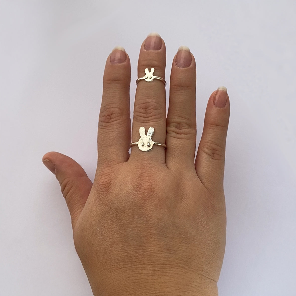 Anillo conejo mamá & hija - Mi tienda