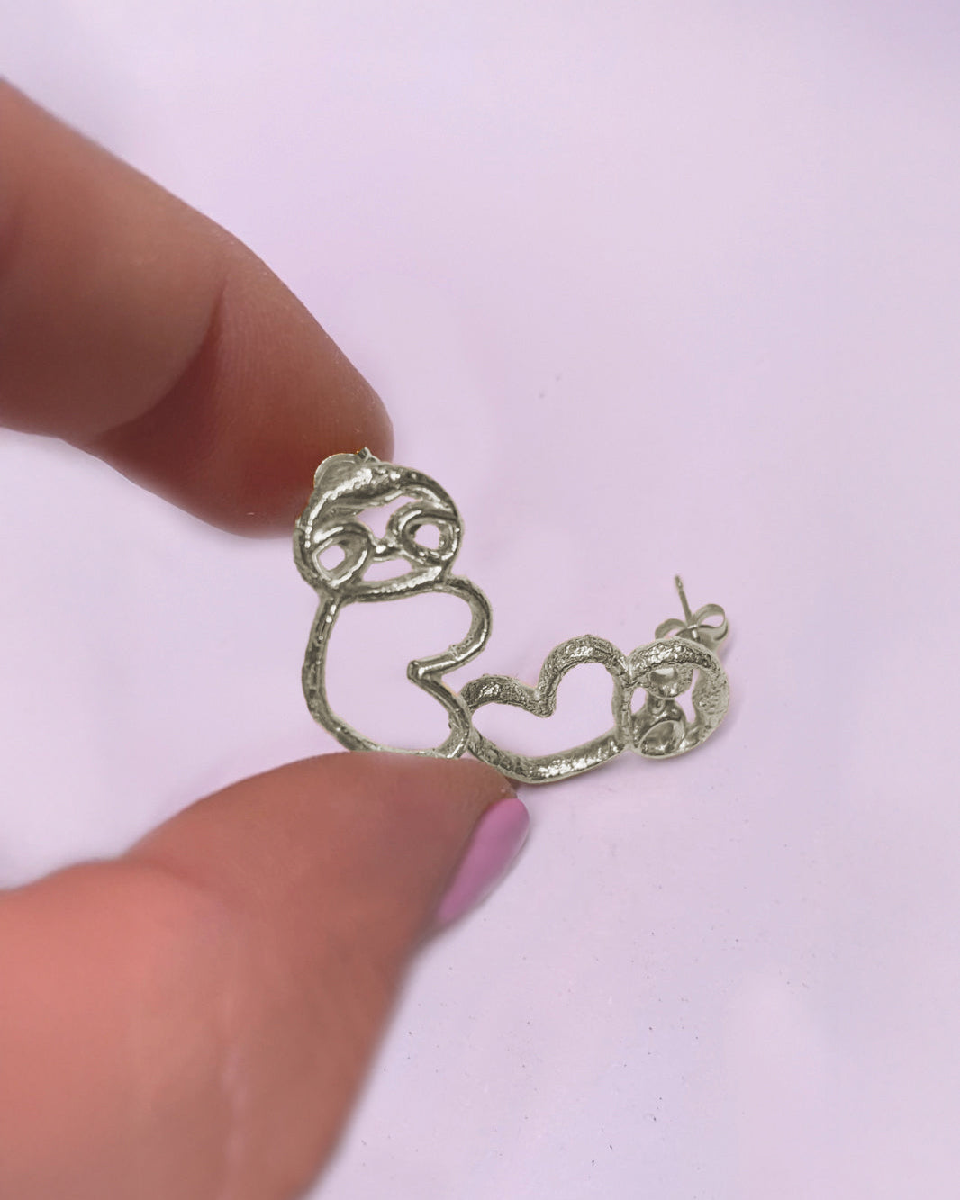 Mini Aretes Sloth - Mi tienda