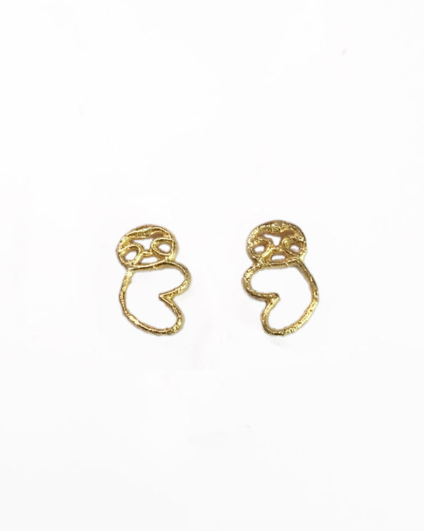 Mini Aretes Sloth - Mi tienda
