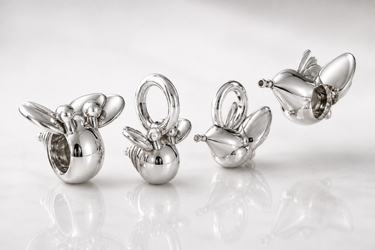 Meet the Balloon Animal Family — A Limited Edition in 950 Silver
