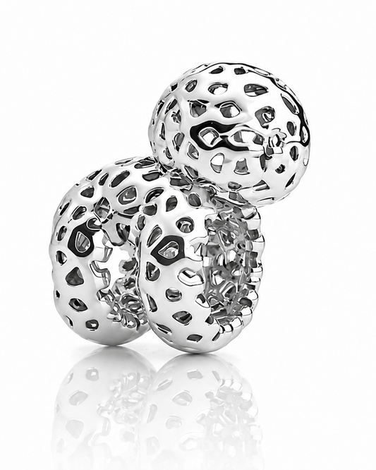 Perezoso voronoi globito charm