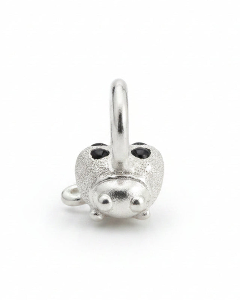 Mariquita globito pendant
