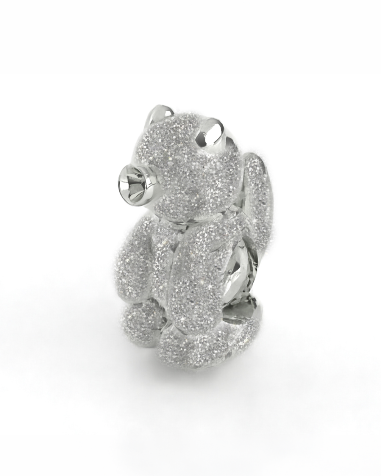Dije / Charm de plata 950 con forma de gato globo con actitud compatible con collares y pulseras pandora