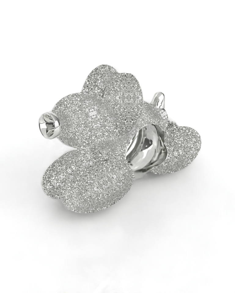 Dije / Charm de plata 950 con forma de perro globo acostado compatible con collares y pulseras pandora