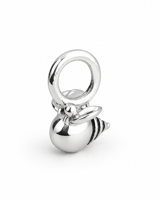 Dije / Charm de plata 950 con forma de abejita globo compatible con collares y pulseras pandora