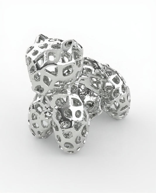 Jaguar voronoi globito charm