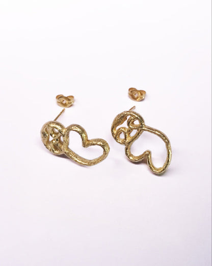 Mini Aretes Sloth - Mi tienda