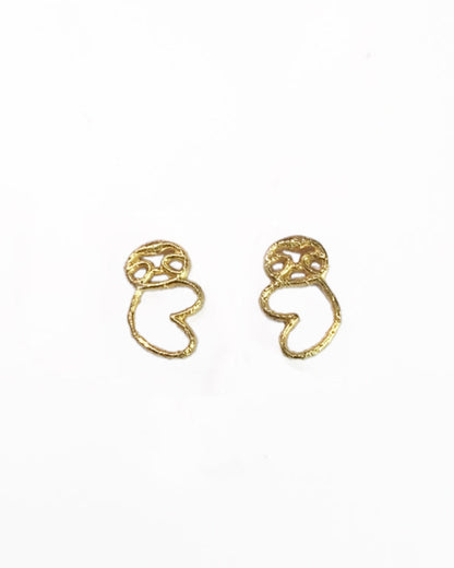 Mini Aretes Sloth - Mi tienda