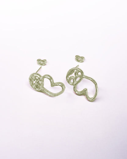 Mini Aretes Sloth - Mi tienda
